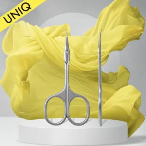 New Professional Cuticle Scissors Ballerina UNIQ 10 TYPE 3 Staleks